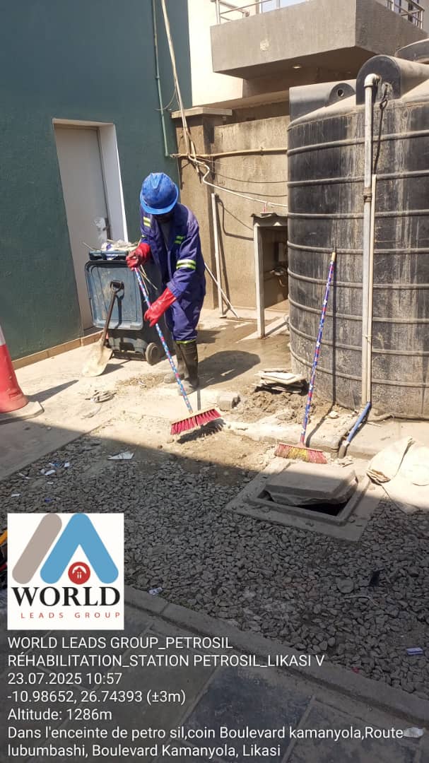 Pendant les travaux - Petro Sil